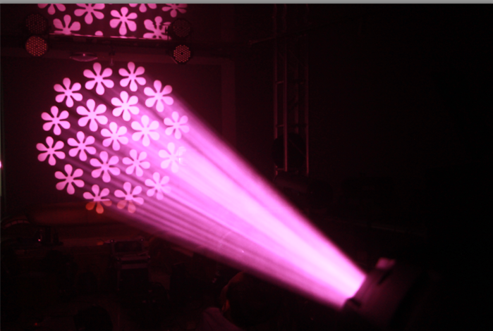 How the light beam is broken？