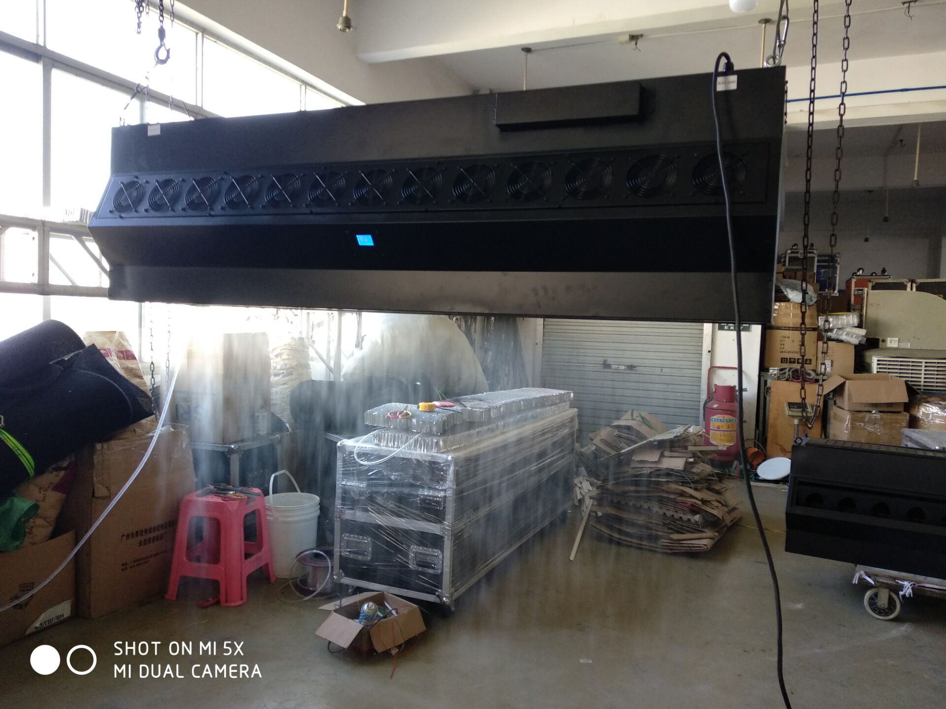 投影3D成像霧屏、霧幕租賃效果圖